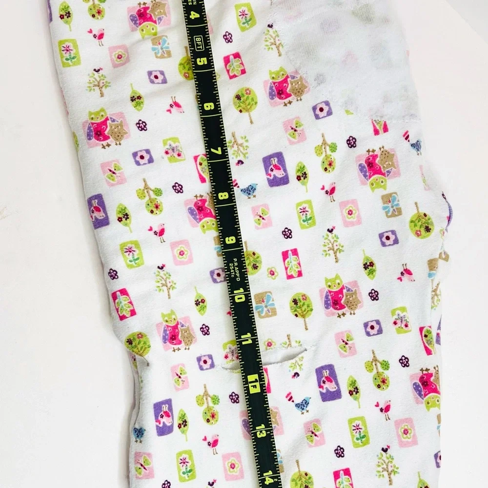 SwaddleMe Cotton Swaddle Wrap Sack Woodland Owl Print 0-3M Baby Sleep